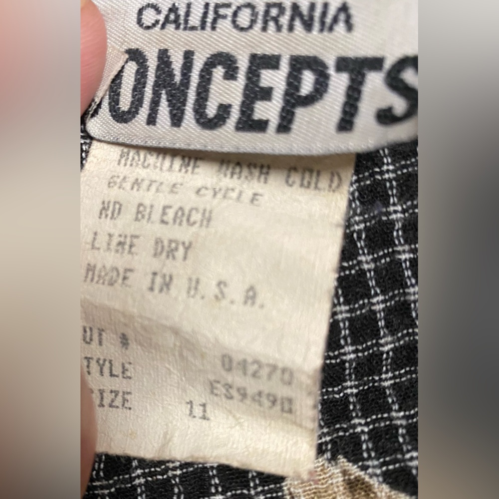 90’s California Concepts Mini Dress View 5